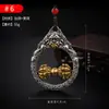 Colar Pingente Vajra Cruzado Pestle Estilo Étnico Pingente Masculino e Feminino Pingente Sino Vajra com Pedras Preciosas Acessórios Personalizados