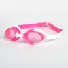 Procesamiento Personalizado Gafas de Natación Silicona Suave Niños HD Antivaho Gafas de Natación Lente Plana Profesional Impermeable Gafas de Natación