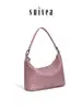 Fornecimento Exclusivo Transfronteiriço para Bolsas Femininas de Uso Diário, Novas Bolsas de Ombro Trançadas para Primavera e Verão, Bolsas de Ombro Cruzado Únicas, Bolsas Hobo Baguette, Bolsas de Bolinho