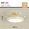 Lámpara de Dormitorio Lámpara de Techo Corona de Cristal Nórdica Celebridad de Internet Creativa Distintiva Lámpara LED Lámparas Simples Modernas para Habitación de Princesa