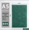 Caja de Regalo Set de Cuadernos A5 Venta al por Mayor Oficina Snap-On Bloc de Notas con Impresión de Logo Cubierta de Imitación de Cuero Portátil