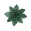 Decoración navideña regalo 15cm flor de Navidad simulación girasol adornos para árbol de Navidad accesorios DIY