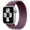 Cabeza de Metal Adecuada para Correa de Apple Watch Correa de Applewatch Moda Nylon Trenzado Círculo Único Correa de Muñeca Correa de iWatch
