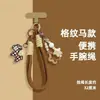 Lanyard para Teléfono de 'Hazte Rico Rápido', Estilo Muñequera, Corto, Dibujo Animado, Colgante Encantador Lindo, Correa de Mano, Lanyard Duradero
