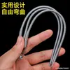 Herramienta para cordones de resorte Herramienta multifuncional para cordones Herramienta flexible Ayuda para ensartar elástico de pantalones y pretina del hogar