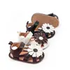 Sandalias para Bebés Niñas, Nuevos Zapatos de Verano para Niños Pequeños, Zapatos de Bebé con Flores, Zapatos Antideslizantes para Primeros Pasos, Transpirables y Cómodos