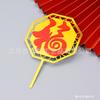 Cartão de Feliz Aniversário Grande de Acrílico de Camada Dupla Conjunto de Grou Xiangyun Decoração de Bolo Plug-in de Aniversário Plug-in de Aniversário
