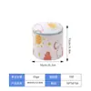 Bolsa de Lavandería de Malla Fina Estampada Bolsa de Lavandería Especial para Ropa Bolsa para Sujetadores Bolsa de Malla Cilíndrica para Lavandería Juego Engrosado