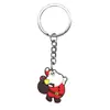 Navidad Transfronteriza Dibujos Animados Lindo PVC Suave Llavero Colgante Bolso Colgante Joyería Colgante Accesorios Mayoreo