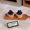 Pastel de Crema de Postre de Dibujos Animados Simulados Juguete de Comida Accesorios de Resina DIY Material para Accesorios del Cabello Pegamento de Crema DIY Funda para Teléfono Móvil