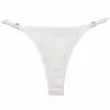 Ropa interior sexy de bikini con tiras finas para danza yoga europea y americana, tanga para mujer, algodón, ropa interior sexy, pantalón t de doble cara 403