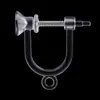 Pendientes de Resina Transparente Sin Perforaciones, Accesorios para Pendientes, Convertidores de Clip para Oreja en Forma de U Invisibles, Pendientes para Niños al por Mayor