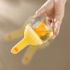 Pincel de Aceite con Bloqueo de Pez de Dibujos Animados para Hogar, Botella Todo en Uno, Barbacoa, Horneado, Aceitera Especial, Cepillo de Cocina, Cepillo de Aceite de Silicona
