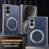 Funda de teléfono giratoria con patrón de cocodrilo adecuada para Samsung ZFold8 plegable ancho fold8Ultra cubierta protectora anticaídas