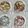 Lentejuelas Iridiscentes Polarizadas Ultra Delgadas para Uñas, Discos de Lunares, Polvo Brocado Nube Ópalo de Alto Brillo Cristal de Hielo, Jardín Secreto de Flores Secas
