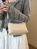 Yue Zi 2026 Verão Nova Bolsa de Mão Elegante Versátil Tendência Temperamento Simples Bolsa Quadrada Pequena Bolsa de Ombro Transversal