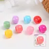 Al por mayor 1cm Estilo Hyuna Mini Pasador Mini Dulce Cuentas de Colores Hebilla Redonda de Frijol Pasador Trenzado