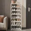 Zapatero Simple para Uso Doméstico, Almacenamiento de Gabinete de Zapatos para Entrada, Modelo Nuevo Caliente 2026, Pequeño y Estrecho para Uso en Dormitorio o Apartamento de Alquiler