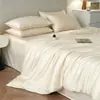 Conjunto de Cuatro Piezas de Seda de Hielo de Lujo Ligero Estilo 2026 - Estilo 2