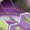 Ovelo Corrente Cruzada Versátil Japonesa e Coreana 0,4 mm 0,5 mm Colar de Aço Inoxidável Cor Prata Corrente de Pescoço Estilo Diário