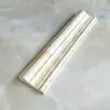 Borde Decorativo de Líneas para Pared de Fondo de TV Marco de Puerta de PVC Blanco Mate Europeo Borde de Cubierta de Ventana Tira de Cierre Estilo Chino