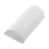 Almohada de mano para manicura Patrón de cuadros de corazón Almohada de mano Tela de cuero Almohadilla de mano para manicura Almohada de mano semicircular extraíble