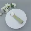 Chaveiro Pingente de Couro PU Amazon Acessórios para Mala Cordão para Chave de Carro de Couro Pequeno Presente Corporativo Anel de Enfeite para Pendurar
