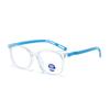 2025 nueva caja para niños pequeña fresca anti-luz azul montura de gafas versátil sin graduación se puede equipar con lente plana para miopía