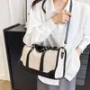 Bolsa de Viagem Curta Grande Capacidade Bolsa de Mão para Bagagem Bolsa para Esportes Fitness Bolsa Portátil Moderna para Sair e Ir ao Trabalho Bolsa de Mão