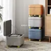 Banquillo Pequeño para Uso en Casa, Banquillo Duradero con Almacenamiento, Banquillo para Cambiarse los Zapatos en la Entrada, Banquillo Rectangular, Banquillo para Ponerse los Zapatos, Se Puede Usar para Sentarse en la Puerta