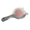 Peine para el cabello galvanizado lindo peine de orejas de gato portátil peine de masaje con airbag peine de cojín de aire al por mayor peine de masaje para el cuero cabelludo