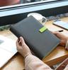 Caderno de folhas soltas para negócios caderno de conferência a5 fabricantes atacado criativo pu papelaria caderno logotipo impresso