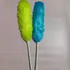 Venta al por mayor de fábrica Plumero de plumas Plumero de PP para polvo Barrido de polvo Doméstico No retráctil Plumero Barra blanca pequeña Limpieza Plumero de pelo