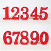 Adornos de madera blanca con letras y números ingleses decoración para el hogar bodas accesorios para fotografía suministro directo de fábrica en stock