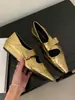 Primeiro Encontro Temporada Outono 2026 Estilo Retrô Francês Bico Fino Mary Jane Sapatos Pequenos de Couro Feminino Uma Tira Corte Baixo Sapatilhas Salto Baixo