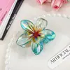YHJ accesorios para el cabello europeo y americano nuevo clip de huevo de colores clip de flor pinza de tiburón para mujer tocado de vacaciones en la playa