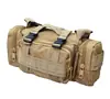 Riñonera Táctica Impermeable Camuflaje de Gran Capacidad 3P Multifuncional para Deportes al Aire Libre Ciclismo Pesca Bolsa Cp Multibolsillos