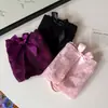 Bragas sexys de encaje de mariposa para mujer, con alta elasticidad, un diseño seductor transparente, entrepierna abierta, detalles calados y un adorno de lazo.. Bragas triangulares de alta elasticidad para mujer