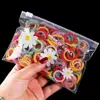Peluche para Niños Banda de Goma Pequeña Banda para el Pulgar Pequeña para el Cabello Bebé No Lastima el Cabello Banda Elástica Alta Banda de Goma de Peluche Banda Pequeña para el Cabello