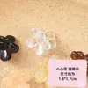 Pinza Grande de Color Crema Mate con Agarre Pinza para el Pelo con Flor Grande Pinza de Tiburón para la Parte Trasera de la Cabeza Accesorios para el Cabello Pinza