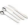 Cuchillo y Tenedor Cuchara Cuchara de Café Cuchara de Servicio Buffet Tenedor para Comida Occidental Cuchara Dividida Cuchillo de Comedor Tenedor de Comedor Cuchara de Comedor de Acero Inoxidable