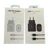 Adecuado para caja de embalaje de cargador Samsung PD25W-45W, cabezal de carga rápida NOTE20 en stock