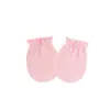 Conjunto de Gorro y Manoplas para Bebé Niña Recién Nacida Gorro de Hospital Gorro con Lazo Guantes de Bebé 0-6 Meses Gorro