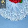 Renda de Malha de Seda Poliéster Bordada 11,5 cm Tule Estampa Floral Roupa Infantil Vestido de Casamento Feminino Acessórios de Mosquiteiro Pronto para Venda