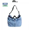 Bolsa de Dumpling Estilo Perezoso con Logo Personalizado, Bolso Cruzado de Nylon para Mujer, Bolso de Hombro tipo Tote de Nicho para Viajes Diarios, Deportivo Casual