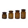 Ampolla de Vidrio Marrón de 3 ml, Frasco de Polvo Liofilizado, Frasco de Muestra de Esencia, Vial Transparente de 5 ml, Personalizable