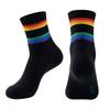 Calcetines de bádminton para adultos Yy Mismo estilo para hombres y mujeres, Suela de rizo engrosada Calcetines para correr al aire libre, Calcetines deportivos de media caña para tenis de mesa