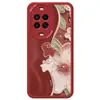 Adecuado para Huawei Nova15, funda de teléfono de piel de cordero floral estilo pintura al óleo con pulsera estilo chino en relieve, cubierta protectora