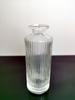 100ml 200ml Botella de Aromaterapia Botella de Fragancia Botella de Fragancia Jarrón Pequeño Simple Jarrón de Vidrio Jarrón Decorativo de Rayas Verticales