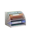 Estante para documentos, caja de archivo, organizador de escritorio de oficina, carpeta de archivos, soporte para libros, artículos de oficina, caja de almacenamiento de documentos